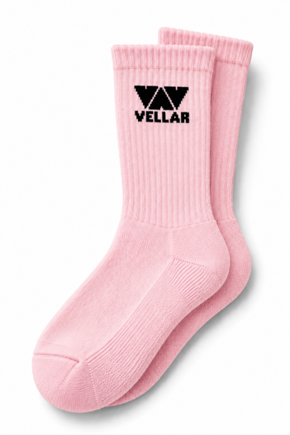 VELLAR TRENDY SOCKS (PINK)
