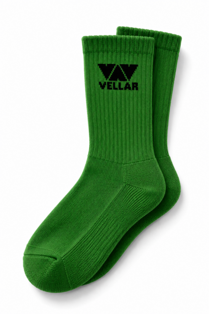 VELLAR TRENDY SOCKS (GREEN)